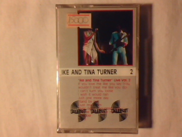 IKE AND TINA TURNER Live vol. 2 mc cassette k7 SIGILLATA SEALED!!!