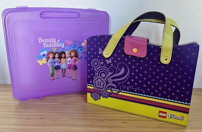 Lego Friends The Beauty of Building Purple Storage Box And Stage