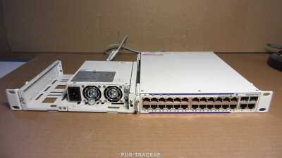 Alcatel Lucent OS6250-P24 24-Port Gigabit INCL 1x PS-225W-AC-P + CABLE Switch