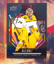 2022-23 Upper Deck Allure - Black Rainbow #11 Juuse Saros