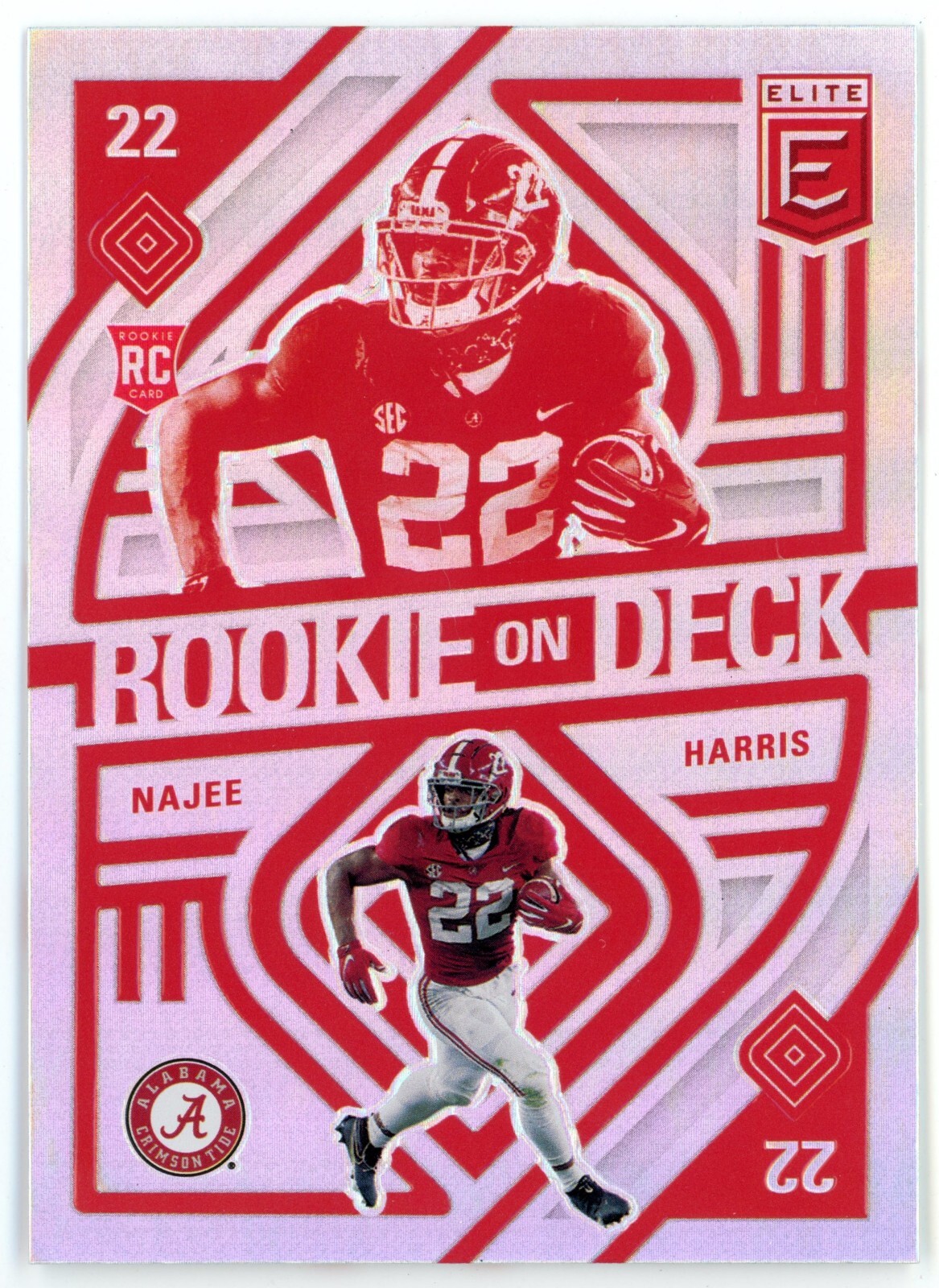 2021 Donruss Elite Rookie On Deck Najee Harris #RD12