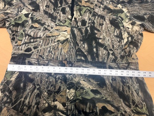 VTG Mossy Oak Coveralls Jumpsuit Mens XL Green Camo Cotton Hunting Long Sleeve - Picture 15 of 20