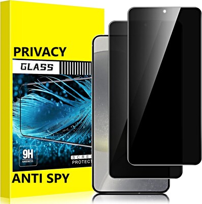 Displayschutzfolie für Samsung S26+ S26 S26Ultra S25FE S24 Privacy Glas Anti Spy