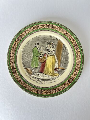 Vintage Adams England Cries Of London 8” Dinner Plate Sweet China Oranges - Picture 1 of 7