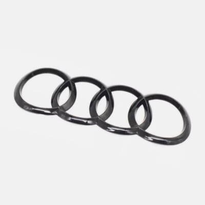 Für Hinten Kofferraum Lid Abzeichen Ringe Emblem 192MM Gebogen Auto NEW