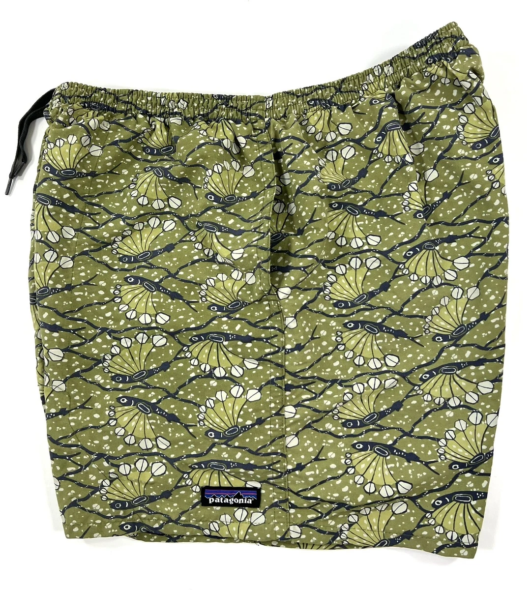 Patagonia baggies deals sprouted green