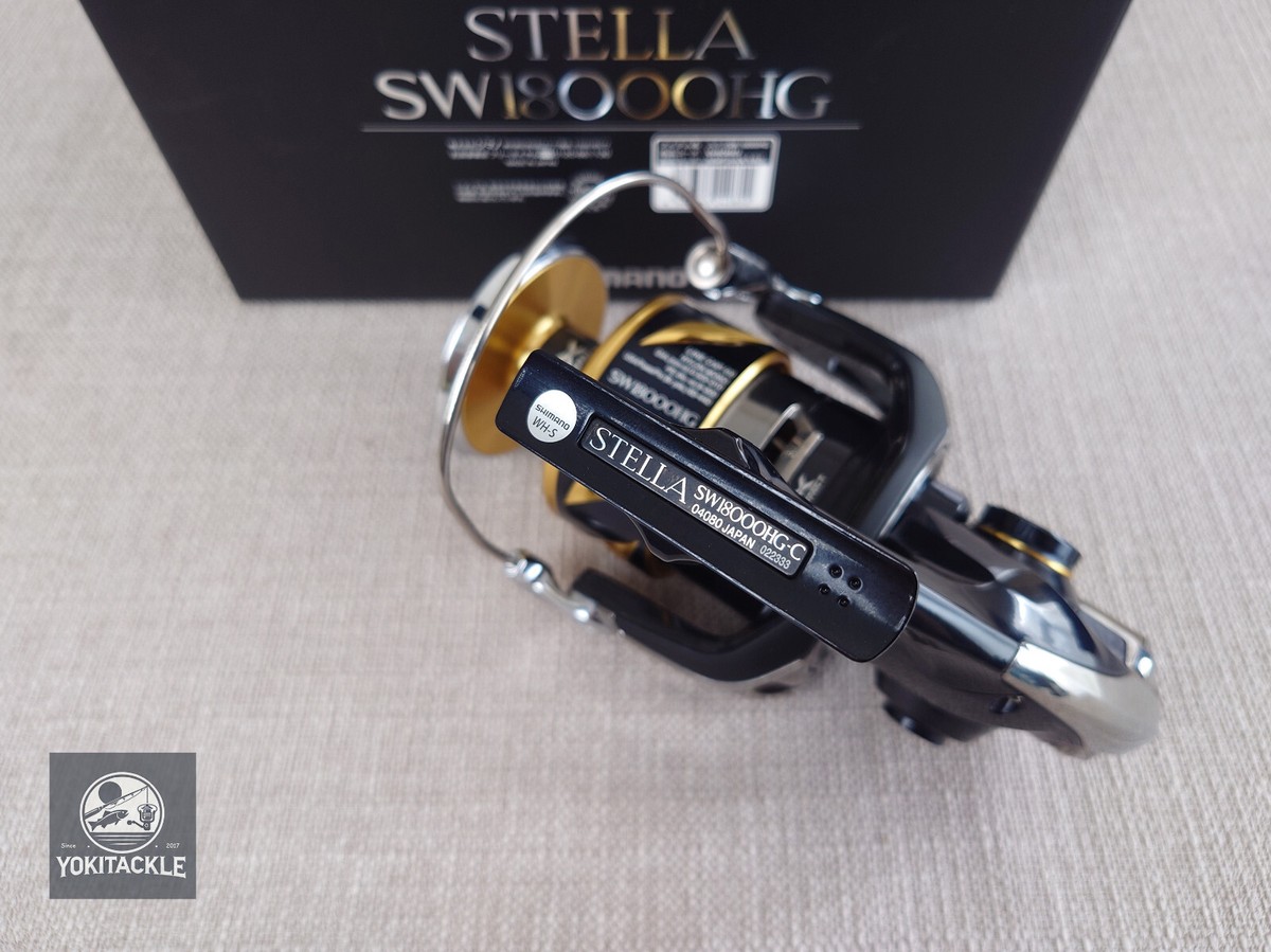 Shimano STELLA SW 18000HG Spinning Reel-Watch Our Product