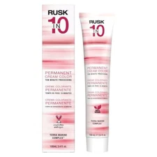 Rusk in 10 Ten Minute Permanent Hair Color 3.4 oz CHOOSE YOUR SHADES!