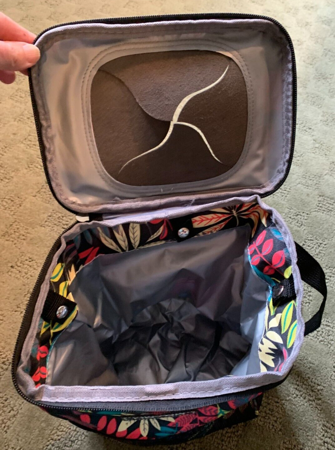 HOTOR Car Trash Can with Lid and Storage Pockets, 100% Leak-Proof Car Organizer