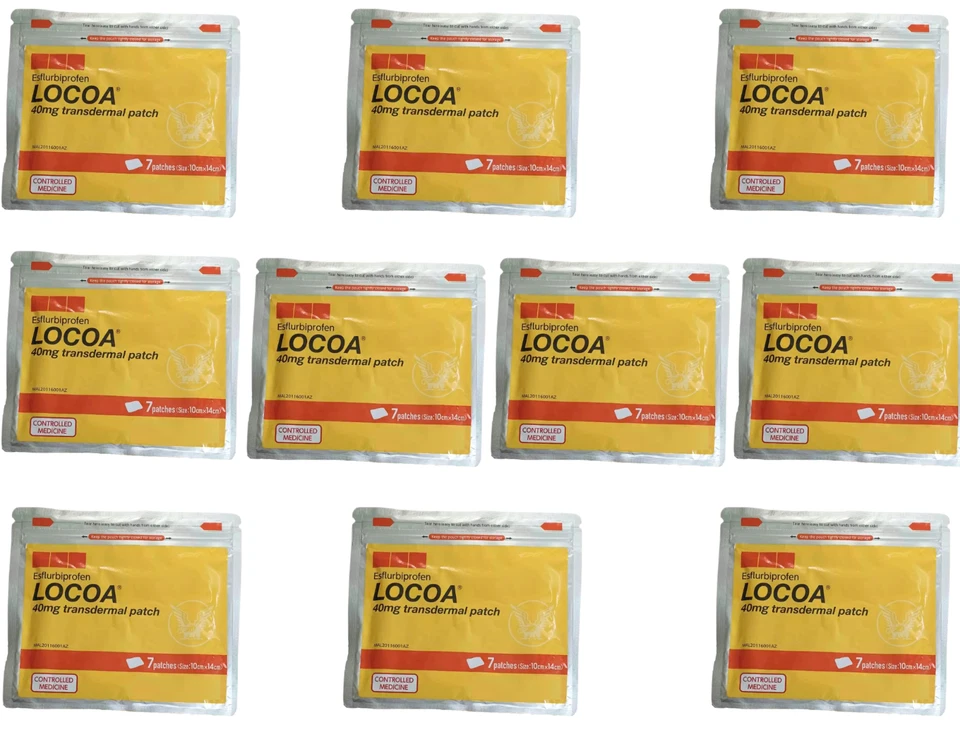 70 Patches Locoa Transdermal | 7 patches/pack - SHIP FROM US - Image 2 of 4