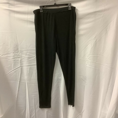 K. Jordan Womens Leggings Black Elastic 