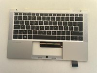 FüR Hp Elitebook X360 1030 G7 M16982-081 Handauflage Oberdeckel Tastatur Danish