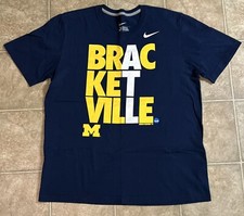 Nike Michigan Wolverines 2013 Final Four Atlanta Bracketville Navy T-Shirt XL