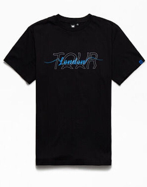 BTS (PacSun) Men's Map Of The Soul London Tour Black T-Shirt