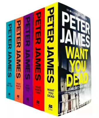Roy Grace Series (Book 6-10) By Peter James 5 Books Set - Fiction - Paperback