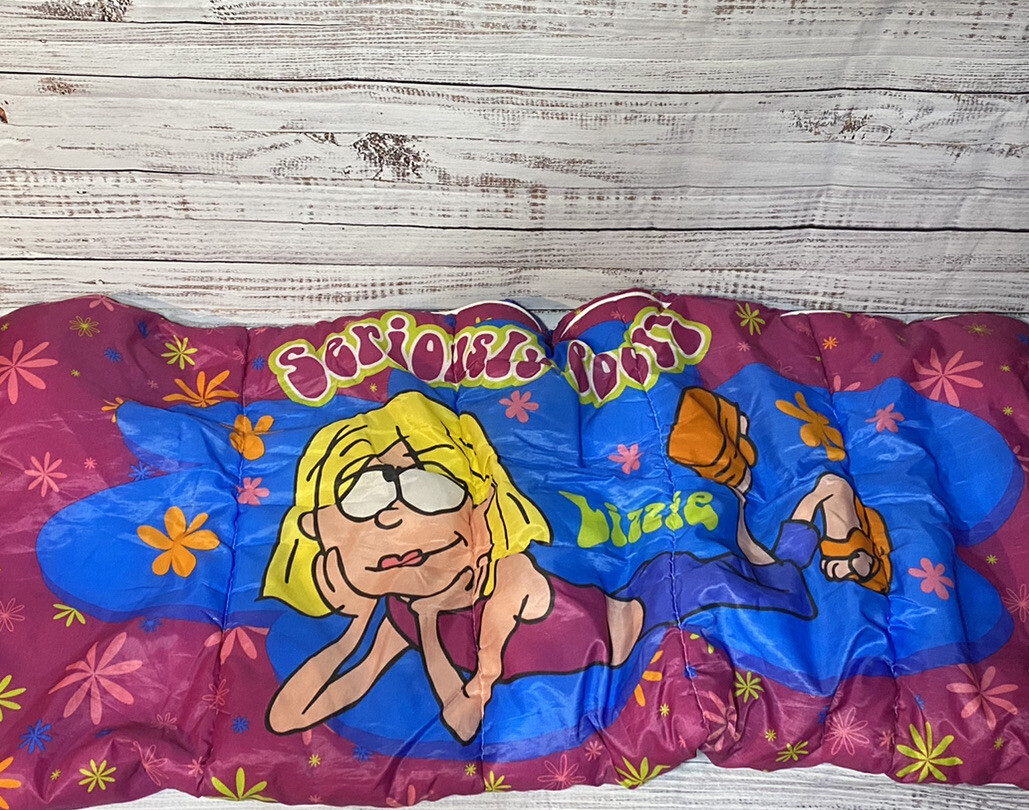 Vintage 2001 Lizzie McGuire Sleeping Bag Hilary Duff Disney