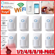 Smart PIR Motion Sensor WiFi Security Alarm Infrared Detector Fit Alexa Siri Lot