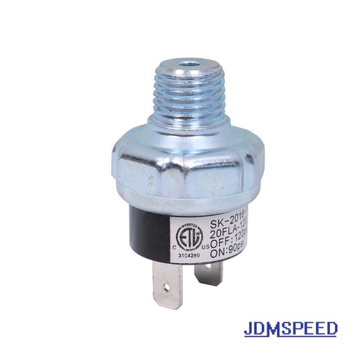12V/24V Air Pressure Switch Tank Mount Thread 1/4" 90-120PSI NPT For Train Horn - Picture 8 of 12