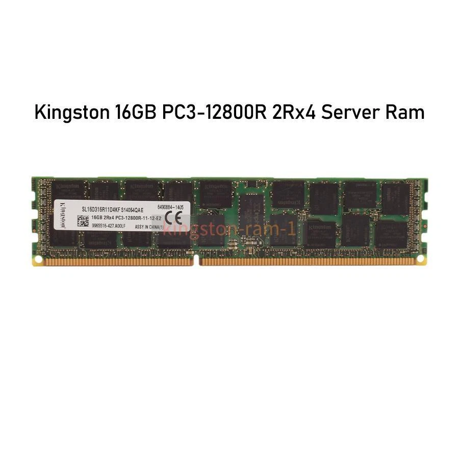 16GB/32GB/64GB/128G PC3-12800R DDR3-1600MHz 1.5V ECC REG RDIMM Server Memory lot - Image 4 of 4