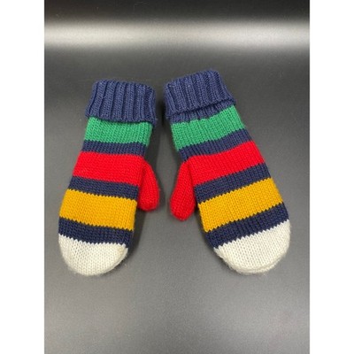 Hudson Bay Company Stripe Knit Mittens Women's Size S/M