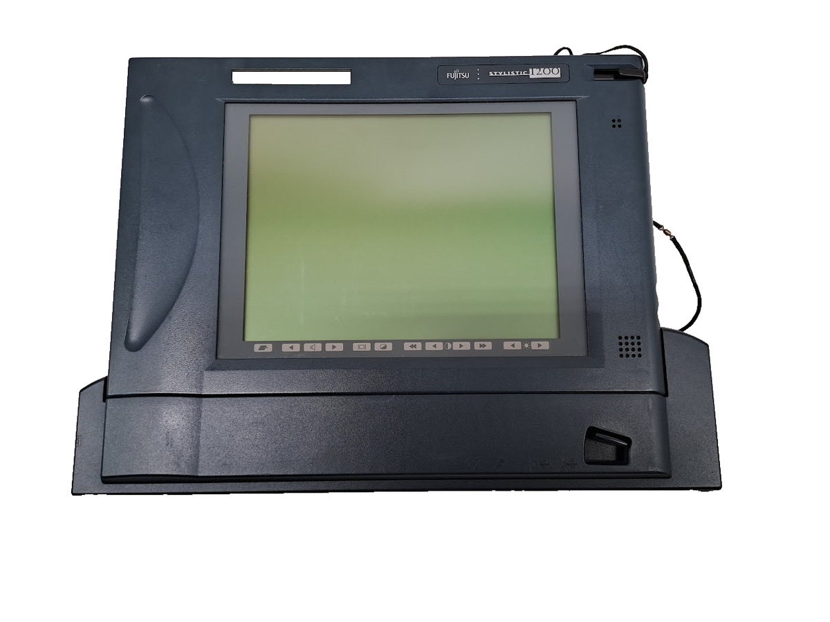 FUJITSU STYLISTIC 1200 FMW2540F HANDHELD COMPUTER W/ FMW25PR1