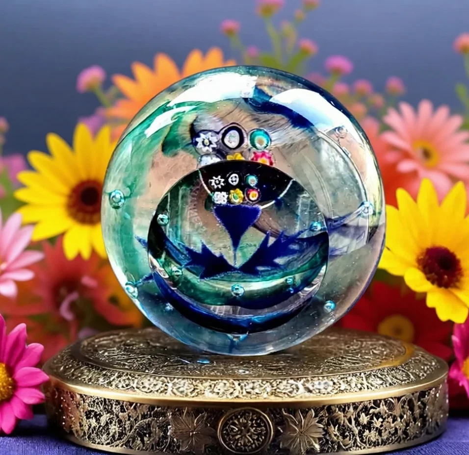 Glass Caithness Art Glass Decorative Paperweights Paperweights for