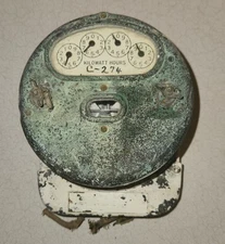 Old Electric Kilowatt-hour Meter