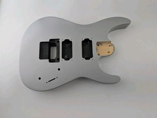 Jackson DK2X Dinky Corpo Chitarra Argento Satinato Floyd Rose Tacco Sagomato Serie X