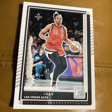 2025 CHELSEA GRAY Panini Donruss WNBA #38 Las Vegas Aces 1 On 1 tourney Winner