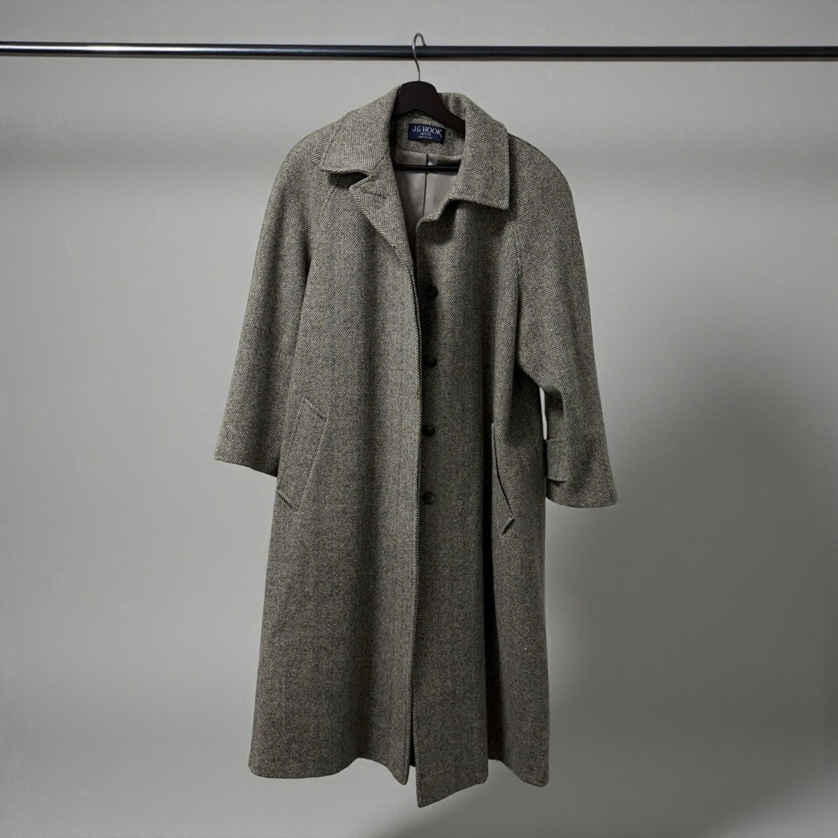 ジャケット・アウター WYM 2025 WOOLYHERRINGBONE BALMACAANCOAT WYM LIDNM ステンカラーコート コート WOOLY HERRINGBONE BALMACAAN