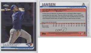 2019 Topps Chrome Danny Jansen #35 Rookie RC