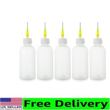 Clear 50cc Glue Applicator Bottles with Precision Tips   Perfect for Projects