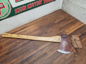 E34- GENUINE NORLUND AXE 3 lb Boys Axe Single Bit - Original Sheath