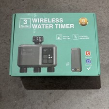 Smart Sprinkler Timer 3 Zone for Garden Hose,...