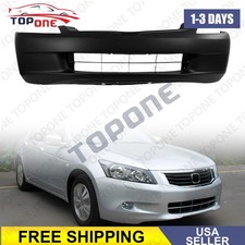 Ho1000210 Sedan Primed Front Fit For 2003-2005 Honda Accord Bumper Cover