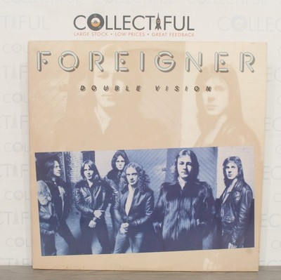 FOREIGNER - DOUBLE VISION - ATLANTIC 1978 - WITH LINER *EX* VINYL LP RECORD  