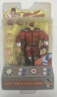 SOTA Toys CAPCOM Street Fighter Round 1 M. Bison SEALED Action Figure