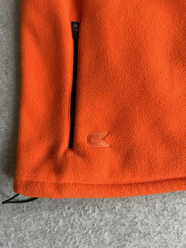 Oklahoma State Cowboys Vest Men Medium Orange Full Zip Fleece Lined Two Tone OSU - Bild 5 von 10