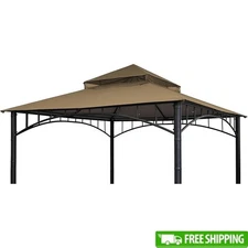 Replacement Canopy L-GZ136PST Gazebo Waterproof UV Protection Fabric Top New