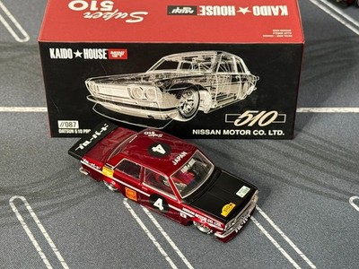 Kaido House x Mini GT Datsun 510 Pro Street Japan JPN V1 KHMG087