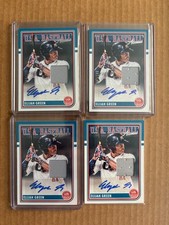 (4) 2024 Elijah Green  Panini Stars & Stripes Alumni AUTO /199