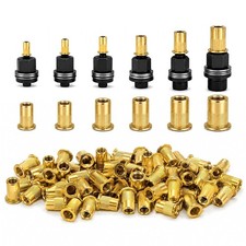 Nietmutternzange Set mit 60 Muttern f&uuml;r M3 M4 M5 M6 M8 M10 handbetrieben Werk...