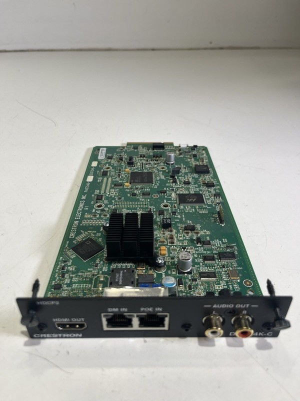 UNTESTED CRESTRON INPUT CARD DCM-4K-C FOR DM SWITCHES