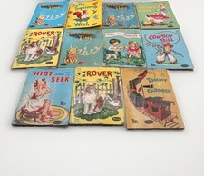 Vintage 1949-1950 Whitman Tiny Tales Children's Mini Picture Books Lot Of 11
