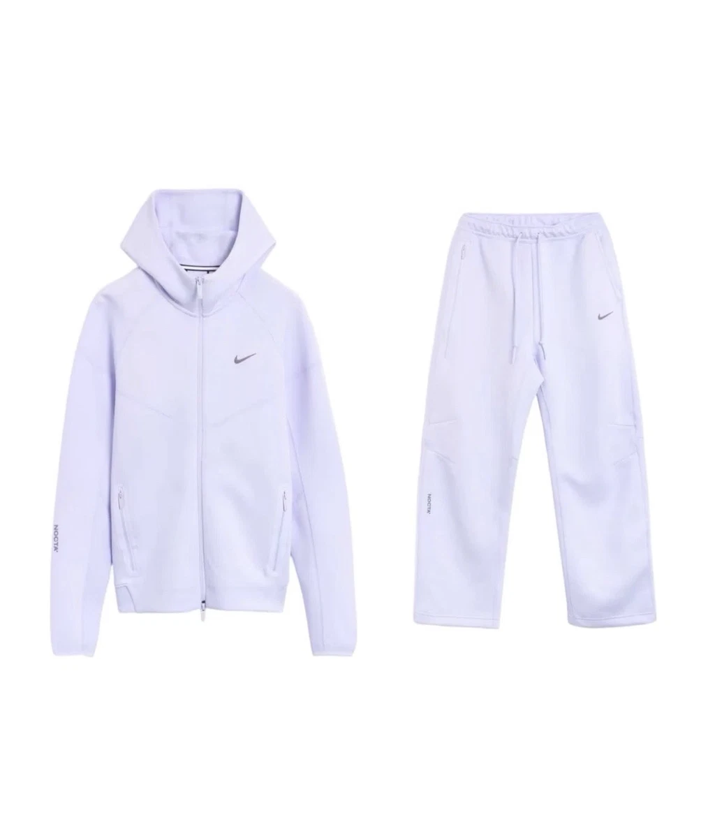 Nike Nocta Tech Fleece Anzug Größe S M L Xl Violett / Lila 2-teilig Original