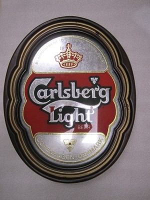 Carlsberg Light, Bar Sign, Dated JUN 2 1967 Approximately 11 3/4'' x 16'' x 1 3/4''