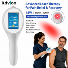 15W Medical Class 4 Laser Therapy Device 810nm 1064nm for Wound Healing 5 Years