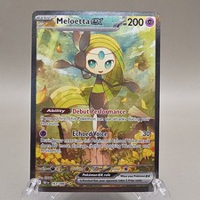 Pokémon TCG Meloetta ex 167/086 Sv: Black Bolt Holo Illustration Rare 200HP on eBay