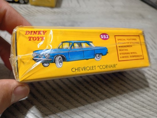 DINKY TOYS Meccano France BOÎTE D'ORIGINE CHEVROLET CORVAIR Etat