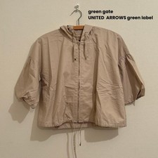 green gate Green Label short-sleeved hooded jacket